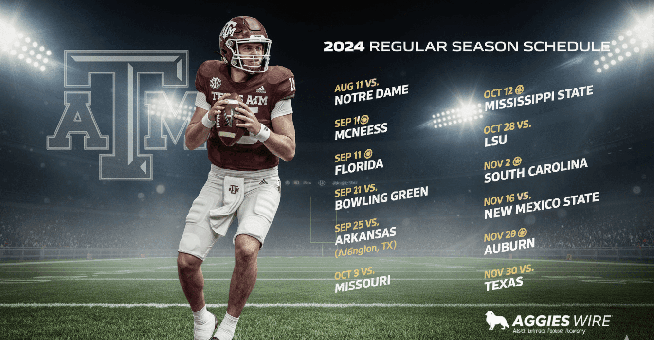 texas a&m football schedule