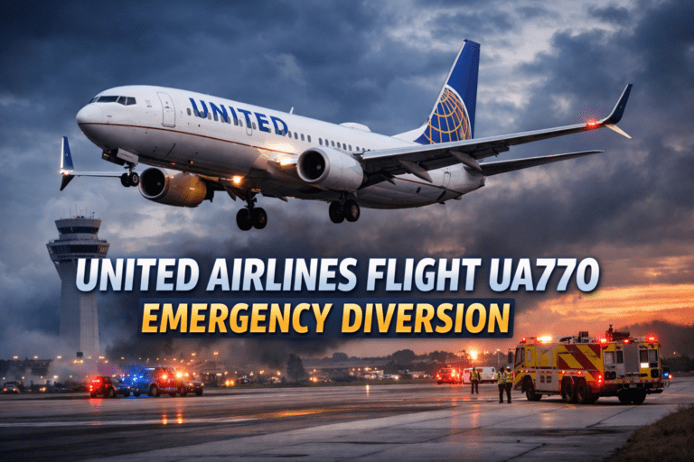 united airlines flight ua770 emergency diversion