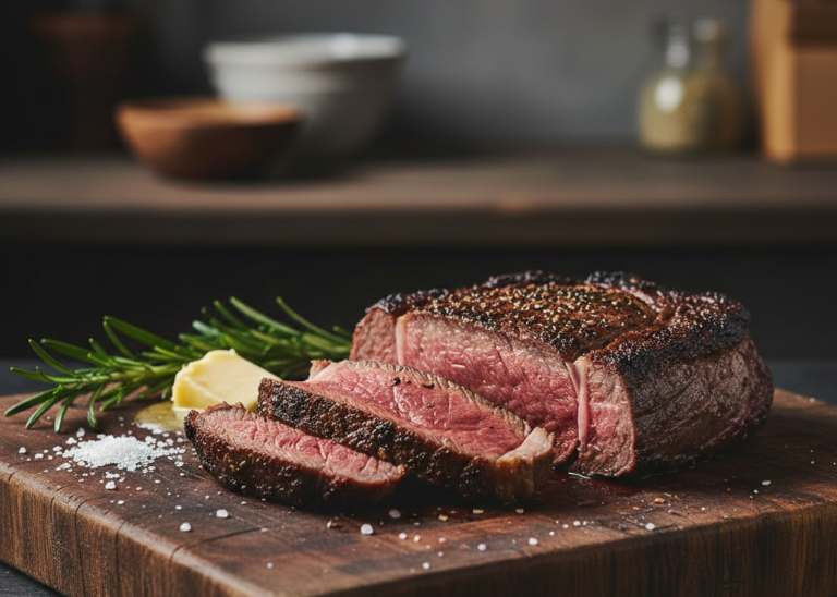 medium rare steak temp